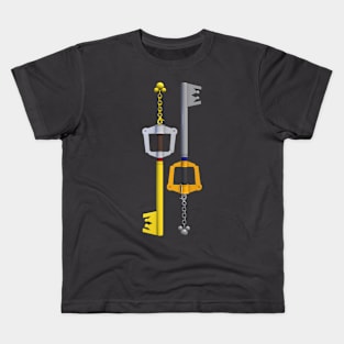 Kingdom Keys - Light and Dark Kids T-Shirt